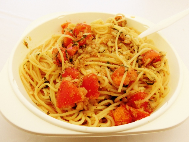 奥会津麺ズフェスティバル　フレッシュトマトの冷製パスタ